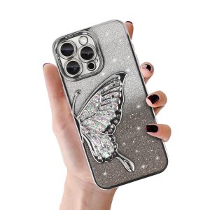 Tel Protect Butterfly Water Case for Iphone 17e/16e silver