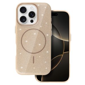 Magsafe Slim Shiny for Iphone 17e/16e gold