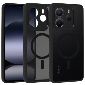 Full Matte Mag Cover for Xiaomi Redmi Note 14 5G black