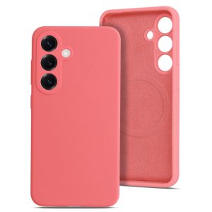 MagColor Pure Case for Samsung Galaxy S25 red