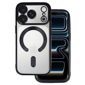 Metallic Magsafe Case for Iphone 17 Pro Black
