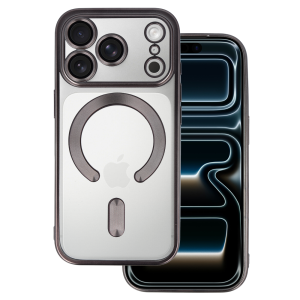Metallic Magsafe Case for Iphone 17 Pro Titanium