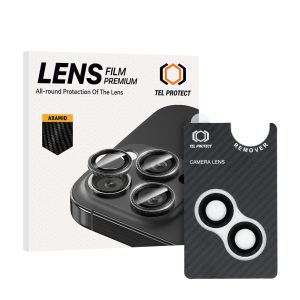 Tempered glass Tel Protect 3D Lens Aramid Series on camera for Iphone 13/13 Mini (lens 2 pieces)