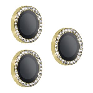 Tempered Glass HARD DIAMOND for camera (LENS) for Iphone 17 Pro/17 Pro Max gold (lens 3 pieces)