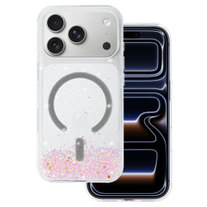 Tel Protect Moonlite Magsafe Case for Iphone 17 Pro Max pink clear