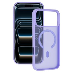 Tel Protect Aura Matte Magsafe Case for Iphone 17 Pro purple