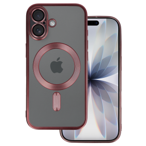 Metallic Magsafe Case for Iphone 17 Pink