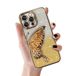 Tel Protect Butterfly Water Case for Iphone 17 gold