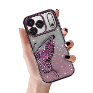 Tel Protect Butterfly Water Case for Iphone 17 Pro pink
