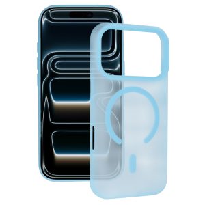 Tel Protect Mist Matte Magsafe Case for Iphone 16 Pro light blue