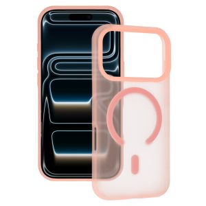Tel Protect Mist Matte Magsafe Case for Iphone 17 pink orange