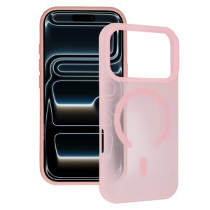 Tel Protect Mist Matte Magsafe Case for Samsung Galaxy S24 Ultra light pink