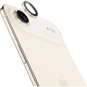 Benks Tempered glass Glass Warrior Lens Protector on camera for Iphone 17 Air (lens 1 piece) gold