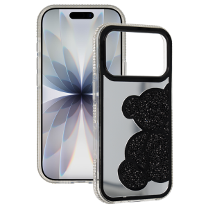 Teddy Bear Case for Samsung Galaxy S24/S25 black