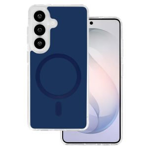 Glossy Magsafe Case for Samsung Galaxy S26 navy