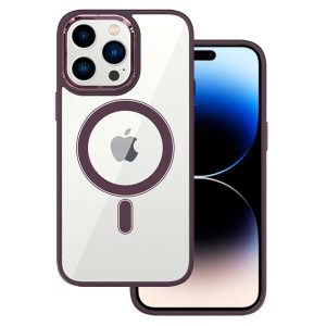 Tel Protect Magnetic Clear Case for Iphone 11 Pro Max Cherry