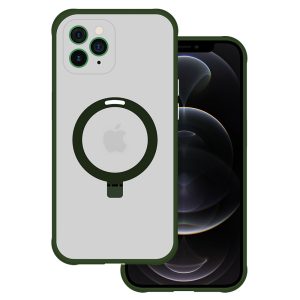 Tel Protect Magical Magsafe Stand Case for Iphone 11 Pro green
