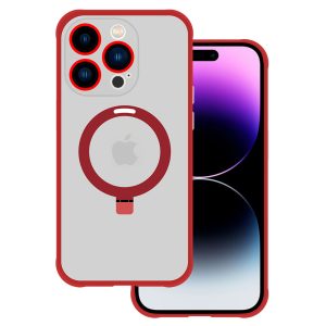 Tel Protect Magical Magsafe Stand Case for Iphone 13 Pro red