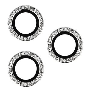 Tempered Glass HARD DIAMOND for camera (LENS) for Samsung Galaxy S23 silver (lens 3 pieces)