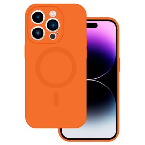 TEL PROTECT MagSilicone Case for Iphone 14 Orange