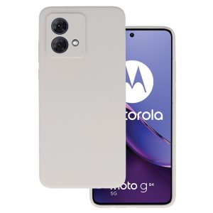 Silicone Lite Case for Motorola Moto G84 5G titanium