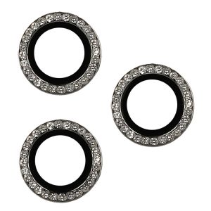 Tempered Glass HARD DIAMOND for camera (LENS) for Iphone 16 Pro/16 Pro Max grey (lens 3 pieces)