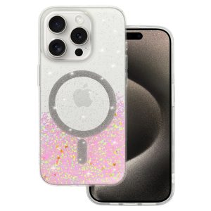 Tel Protect Moonlite Magsafe Case for Iphone 16 Pro Max pink clear