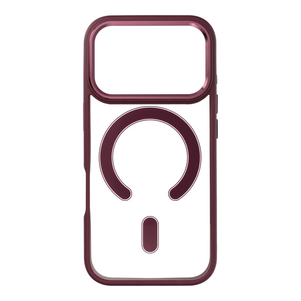 Case for iPhone 18 Pro / 17 Pro Color Edge Mag Cover compatible with MagSafe dark cherry Case for iPhone 18 Pro / 17 Pro Color Edge Mag Cover compatible with MagSafe dark cherry