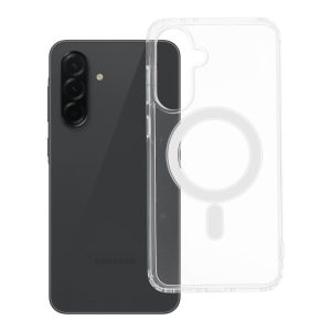 Case for Samsung A36 Clear Mag Cover (MID) compatible with MagSafe transparent