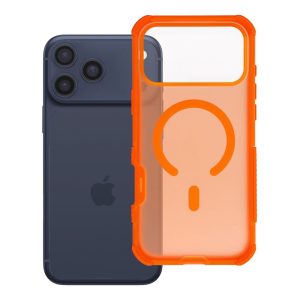 Case for iPhone 18 Pro Max / 17 Pro Max Forcell F-Protect BumperX Premium compatible with MagSafe orange