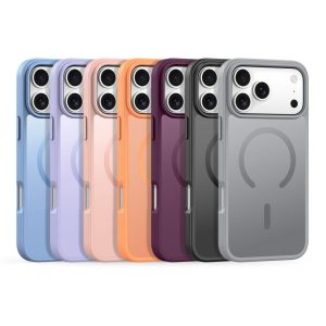 DUX DUCIS case YIND compatible with MagSafe for iPhone 18 Pro Max / 17 Pro Max (Open Ring Version) grey 4 0929e55b97c4e9c2de2f2866db248d93