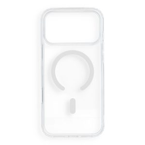 Case for iPhone 18 Pro Max / 17 Pro Max Drop Glue Colorful Ring Mag Cover compatible with MagSafe white