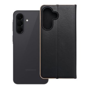 Flip case for Samsung A37 5G Luna Book Gold black