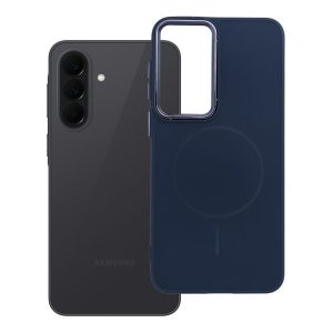 Case for Samsung A37 Frame Mag Cover compatible with MagSafe navy blue