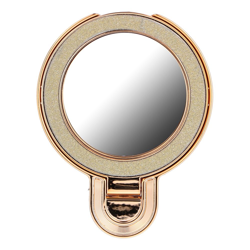 Phone stand CIRCLE MIRROR - stick-on - gold Phone stand CIRCLE MIRROR - stick-on - gold