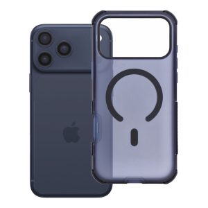 Case for iPhone 18 Pro Max / 17 Pro Max Forcell F-Protect BumperX Premium compatible with MagSafe navy blue
