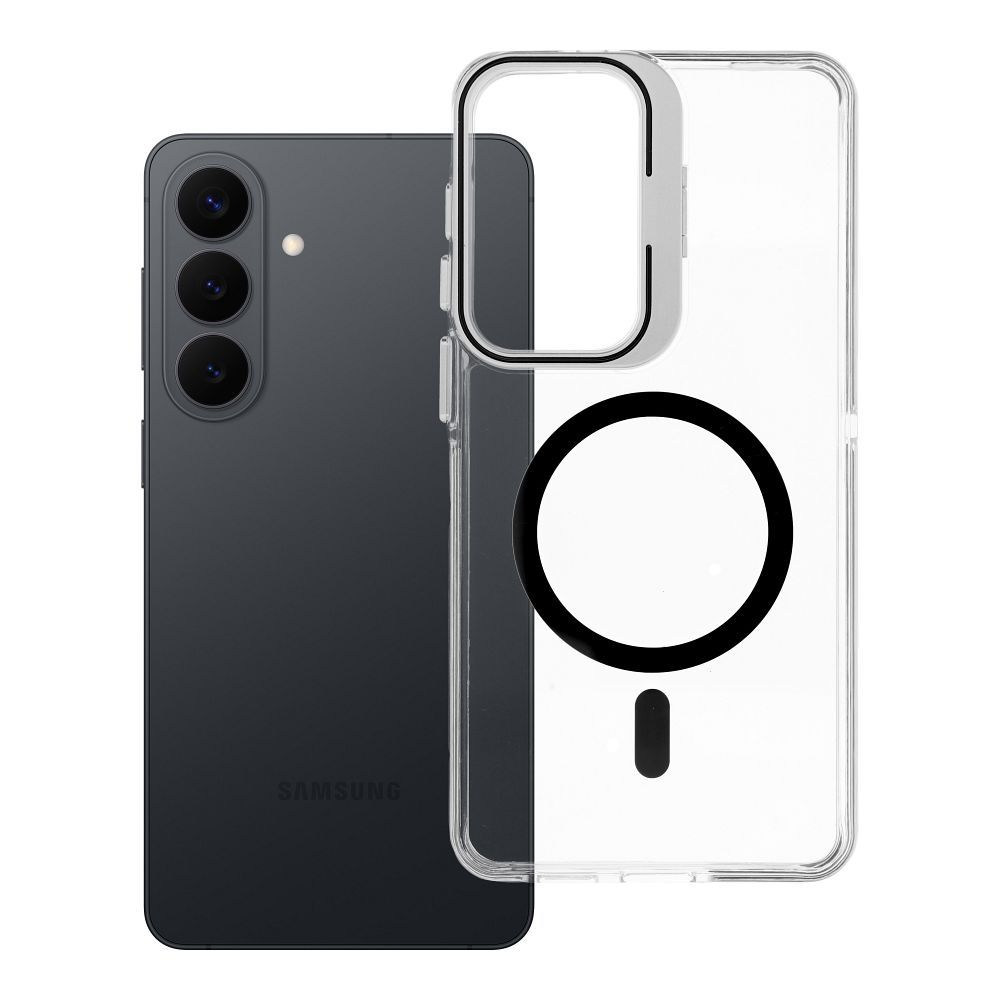 Case for Samsung S26 PLUS Lens Mag Cover compatible with MagSafe black Case for Samsung S26 PLUS Lens Mag Cover compatible with MagSafe black