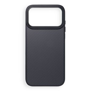 Case for iPhone 18 Pro Max / 17 Pro Max Carbon Elite Mag Cover compatible with MagSafe black