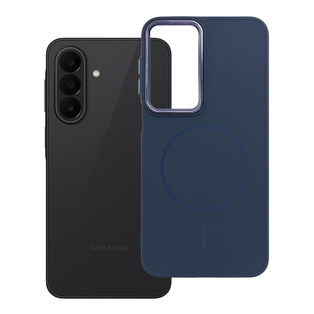 Case for Samsung A27 Frame Mag Cover compatible with MagSafe navy blue Case for Samsung A27 Frame Mag Cover compatible with MagSafe navy blue