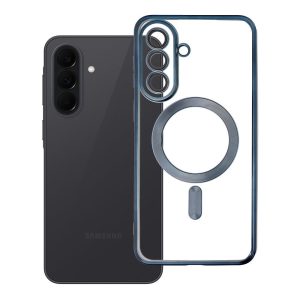 Case for Samsung A37 Electro Mag Cover compatible with MagSafe titanium blue