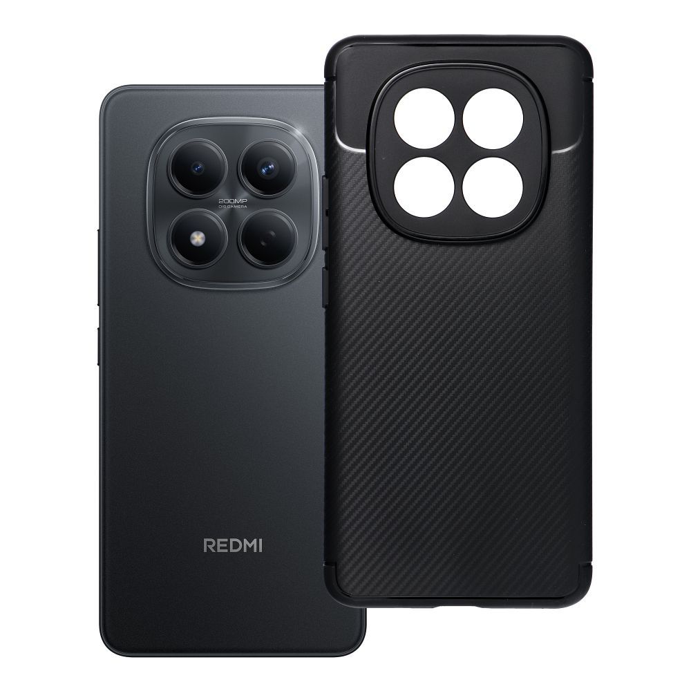 Case for Xiaomi Redmi Note 15 5G Carbon Premium black Case for Xiaomi Redmi Note 15 5G Carbon Premium black