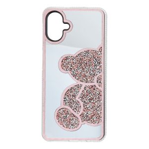 Case for Samsung A07 / A08 Teddy Bear pink