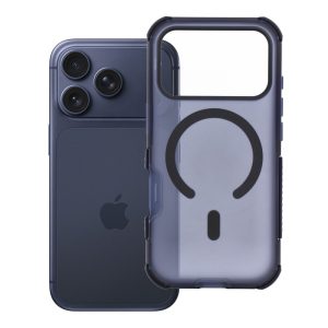 Case for iPhone 18 Pro / 17 Pro Forcell F-Protect BumperX Premium compatible with MagSafe navy blue