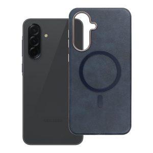 Case for Samsung A36 Gentleman Mag Cover compatible with MagSafe navy blue