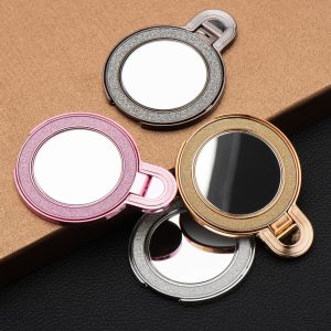 Βάση Δαχτυλίδι Κινητού CIRCLE MIRROR Αυτοκόλλητη με Stand & Mirror Finish Pink 5 49bb11842c61c411119fe4e9d219b417