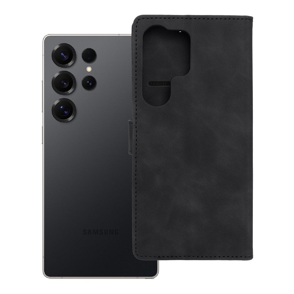 Flip case for Samsung S25 ULTRA Tender Book black Flip case for Samsung S25 ULTRA Tender Book black