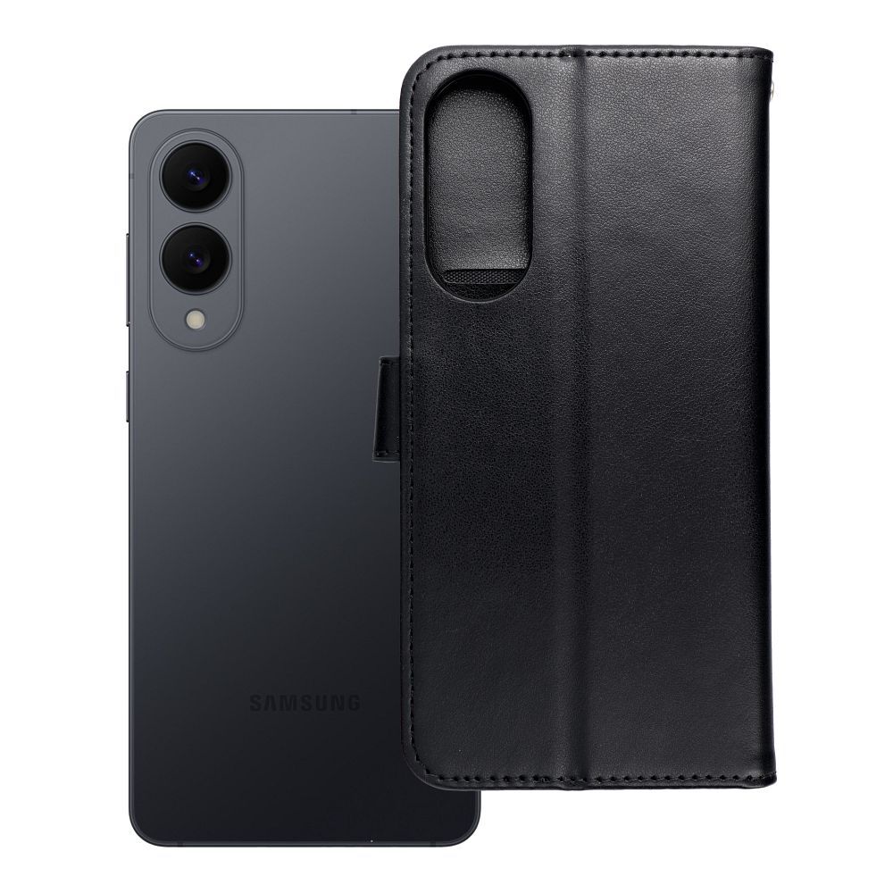 Flip case for Samsung S25 EDGE Mezzo Book teddy bear black Flip case for Samsung S25 EDGE Mezzo Book teddy bear black