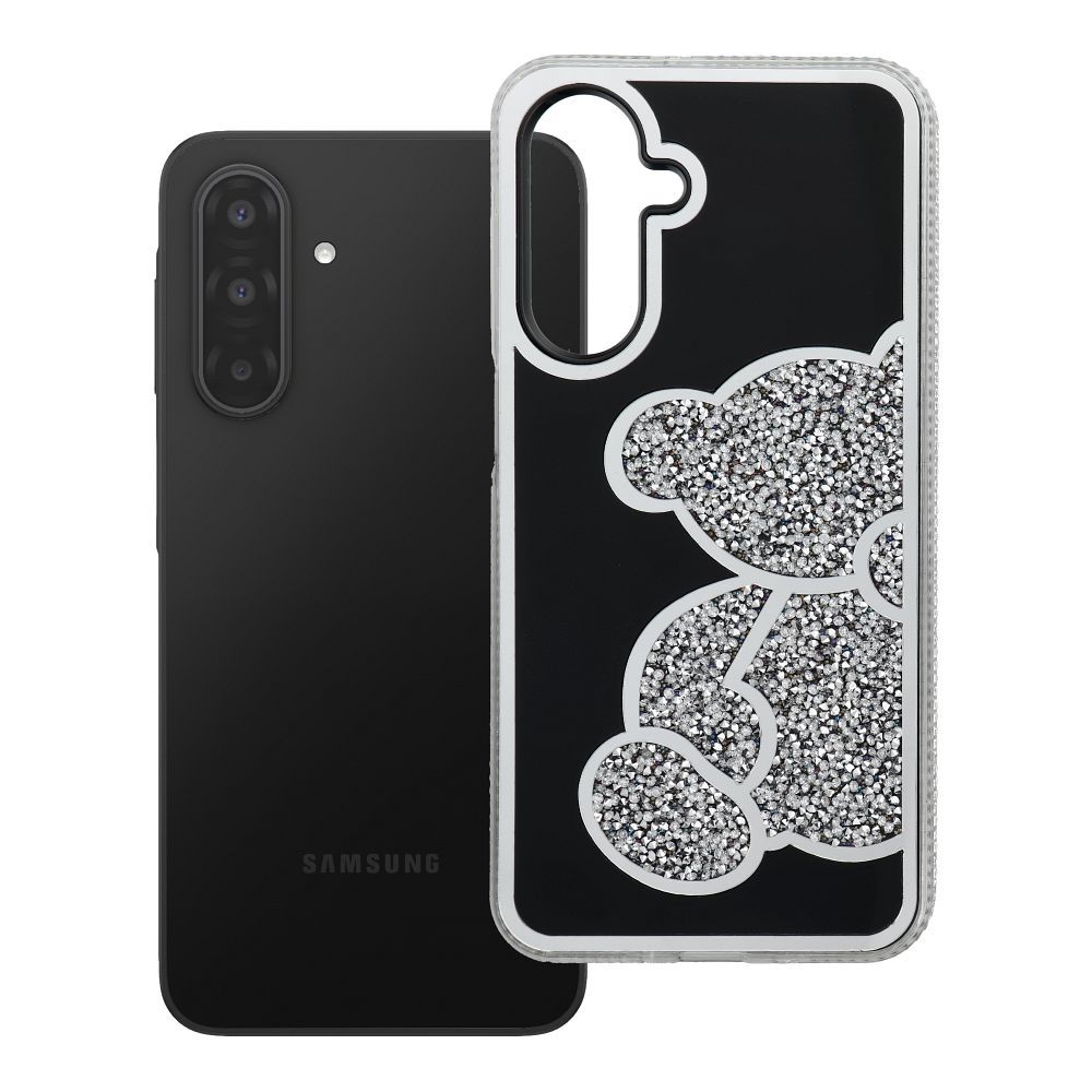 Case for Samsung A17 / A18 Teddy Bear silver Case for Samsung A17 / A18 Teddy Bear silver