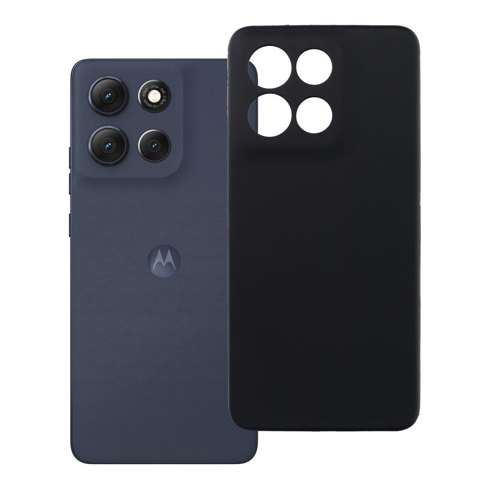 Case for Motorola G86 5G Silicone 2mm (camera protection) black Case for Motorola G86 5G Silicone 2mm (camera protection) black