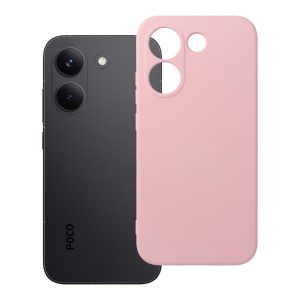 Case for Poco X8 Pro 5G Silicone powder pink